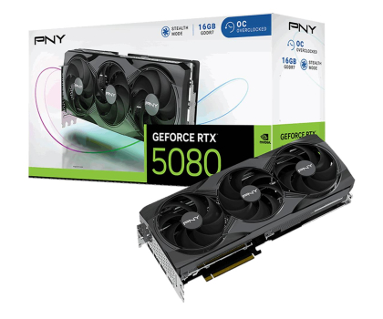 Karta graficzna PNY GeForce RTX 5080 OC 16GB GDDR7 DLSS4